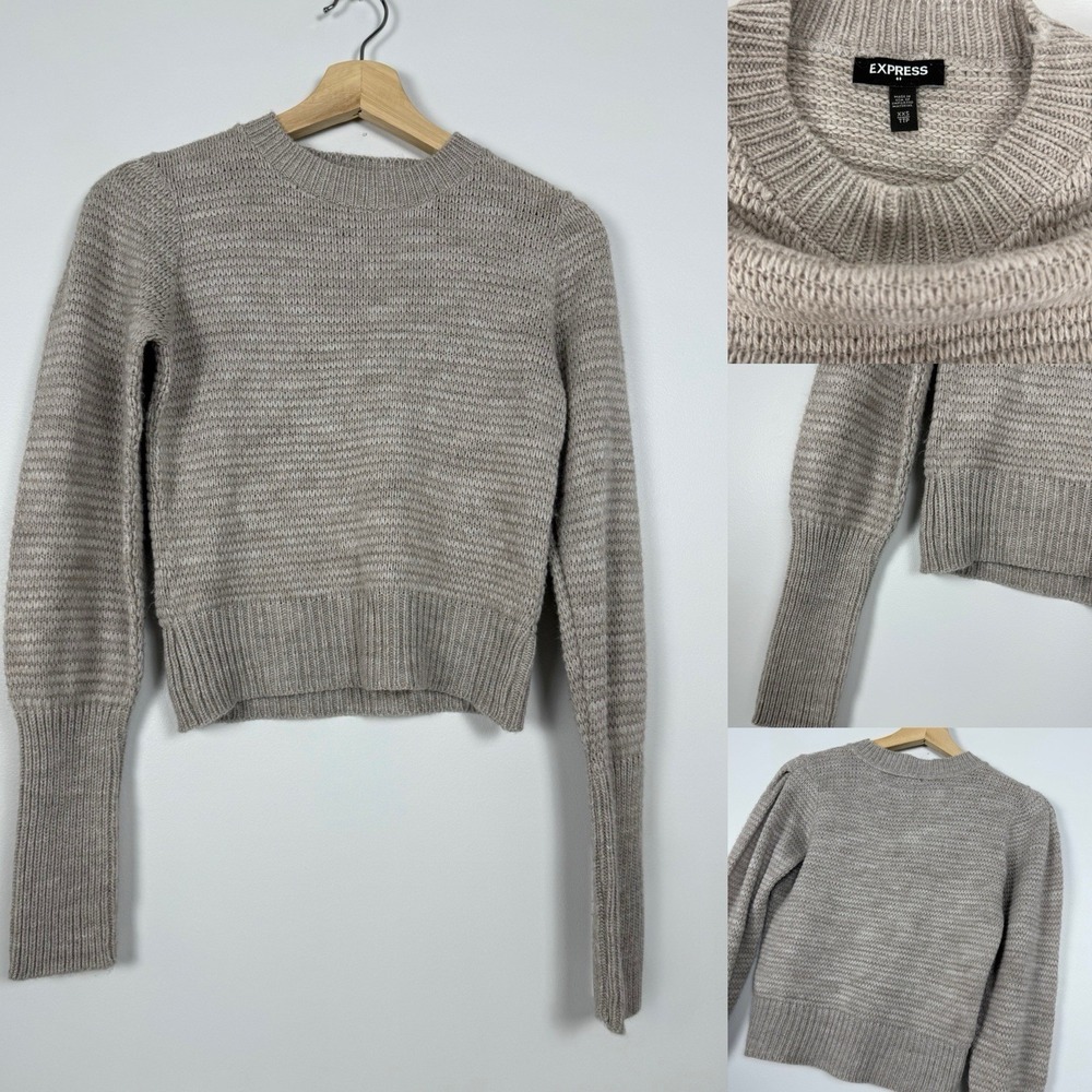 Express Ladies Medium Crop Top‎ Sweater